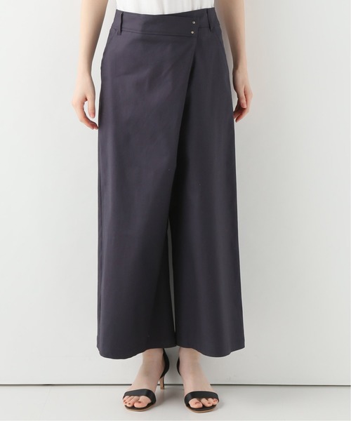 SLOBE IENA(スローブイエナ)の「ラップクロップトパンツ◆(その他パンツ・レディース・カーキ/ネイビー・40/38/36)」の7枚目の写真