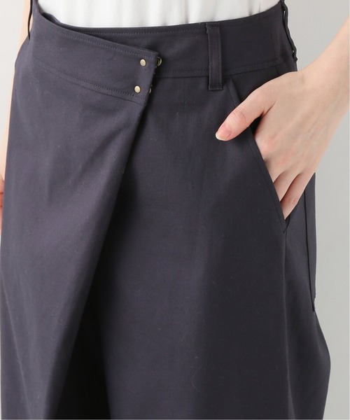 SLOBE IENA(スローブイエナ)の「ラップクロップトパンツ◆(その他パンツ・レディース・カーキ/ネイビー・40/38/36)」の14枚目の写真
