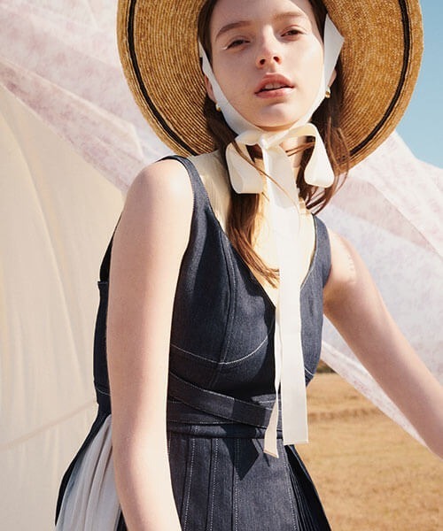 eimy istoire（エイミーイストワール）の「Charme Denim Dress（ドレス 