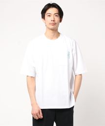 VENCEEXCHANGE | USAコットンポケ刺繍ビッグT(Tシャツ/カットソー)