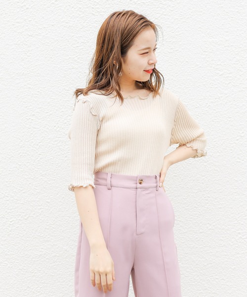 ニット セーター メローネックシアーリブニットトップス レディース MWNT241013_p_42_LL.jpg