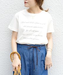 オーガニックロゴTEE