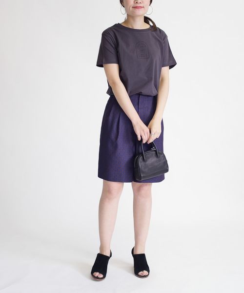 SHIPS(シップス)の「オーガニックロゴTEE(Tシャツ/カットソー・レディース・ベージュ/ホワイト/イエロー/ダークグレー・ONE SIZE)」の20枚目の写真