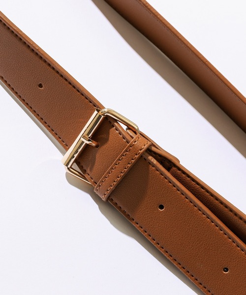 natural couture（ナチュラルクチュール）の「バイカラー巾着バッグ（ショルダーバッグ・レディース・ブラック/カーキ/アイボリー・FREE）」の7枚目の写真