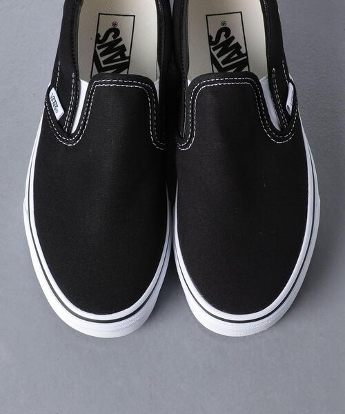 VANS（バンズ）の「＜VANS（ヴァンズ）＞スリッポン（スリッポン・レディース・ブラック・4h/6/5h/5/6h）」の2枚目の写真