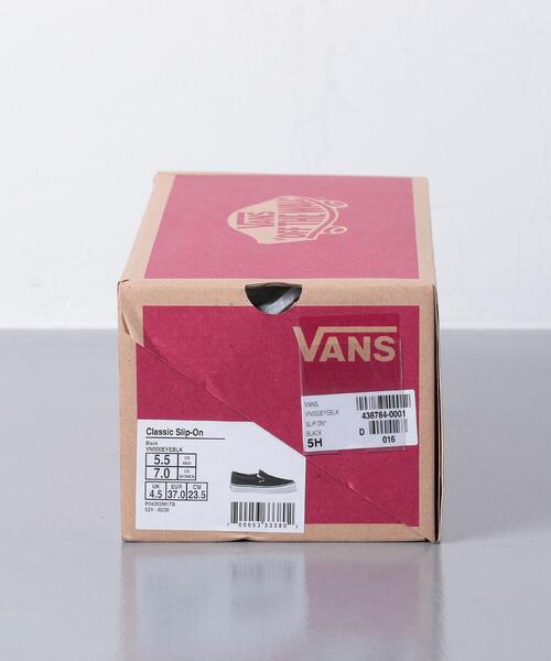 VANS（バンズ）の「＜VANS（ヴァンズ）＞スリッポン（スリッポン・レディース・ブラック・4h/6/5h/5/6h）」の11枚目の写真