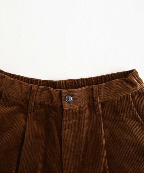 antiqua（アンティカ）の「程よくゆったりなテーパードコーデュロイパンツ（その他パンツ・メンズ・カーキ/ブラウン・FREE）」の19枚目の写真