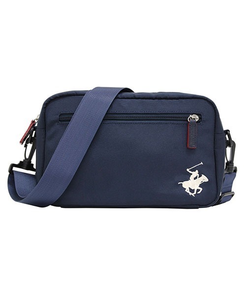 BEVERLY HILLS POLO CLUB(ビバリーヒルズポロクラブ)の「【BEVERLY HILLS POLO CLUB/ビバリーヒルズポロクラブ】ポニー刺繍ショルダーバッグ(ショルダーバッグ・レディース・ブラック/ネイビー・FREE)」の12枚目の写真