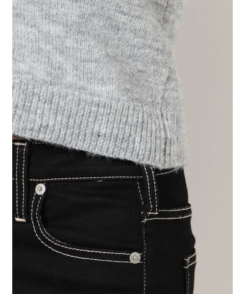 GYDA（ジェイダ）の「2WAYチョーカーベアニット TOPS（ニット/セーター・レディース・グレー/ブラック/ベージュ/ピンク・FREE）」の20枚目の写真