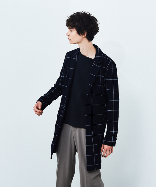 ABAHOUSE GRAY（アバハウスグレイ）の「【展開店舗限定】カットチェスター コート（チェスターコート・メンズ・ベージュ/ネイビー/グレー・48/50/46）」の3枚目の写真