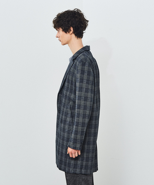 ABAHOUSE GRAY（アバハウスグレイ）の「【展開店舗限定】カットチェスター コート（チェスターコート・メンズ・ベージュ/ネイビー/グレー・48/50/46）」の5枚目の写真