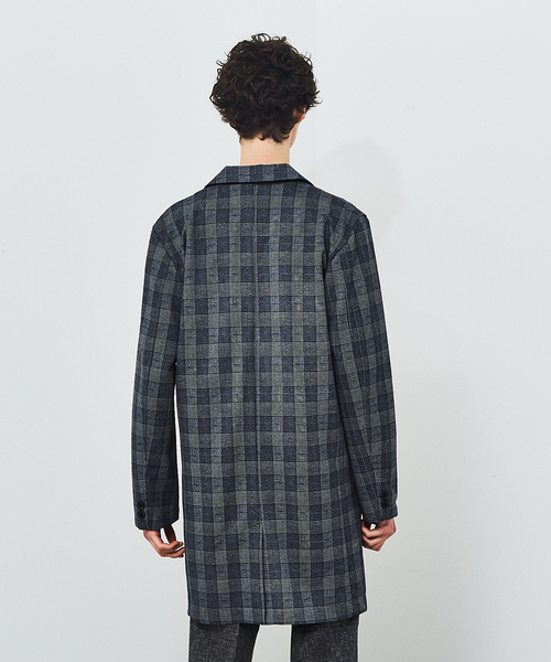 ABAHOUSE GRAY（アバハウスグレイ）の「【展開店舗限定】カットチェスター コート（チェスターコート・メンズ・ベージュ/ネイビー/グレー・48/50/46）」の6枚目の写真