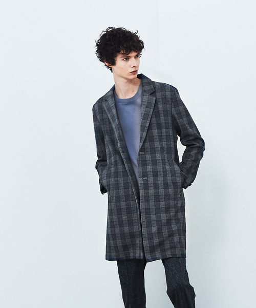 ABAHOUSE GRAY（アバハウスグレイ）の「【展開店舗限定】カットチェスター コート（チェスターコート・メンズ・ベージュ/ネイビー/グレー・48/50/46）」の14枚目の写真