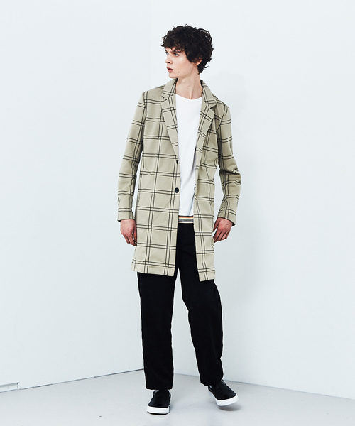 ABAHOUSE GRAY（アバハウスグレイ）の「【展開店舗限定】カットチェスター コート（チェスターコート・メンズ・ベージュ/ネイビー/グレー・48/50/46）」の20枚目の写真