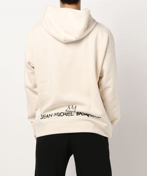 Right-on（ライトオン）の「プリントパーカー(バスキア)（パーカー・メンズ・ブラック/ベージュ/ライトベージュ・M/L/XL）」の6枚目の写真