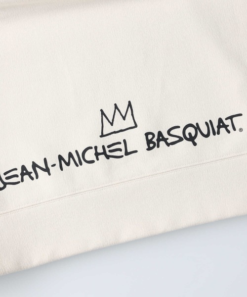 Right-on（ライトオン）の「プリントパーカー(バスキア)（パーカー・メンズ・ブラック/ベージュ/ライトベージュ・M/L/XL）」の8枚目の写真