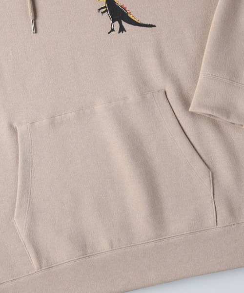 Right-on（ライトオン）の「プリントパーカー(バスキア)（パーカー・メンズ・ブラック/ベージュ/ライトベージュ・M/L/XL）」の13枚目の写真