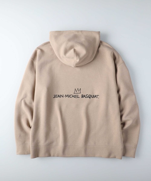 Right-on（ライトオン）の「プリントパーカー(バスキア)（パーカー・メンズ・ブラック/ベージュ/ライトベージュ・M/L/XL）」の19枚目の写真