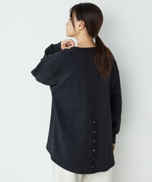 バックスリット裏毛裏起毛チュニック ＊