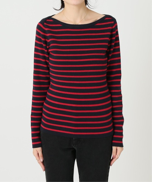 Spick &amp; Span - Spick and Span WASHABLEボーダープルオーバー◆ ボートネックボーダープルオーバー（Tシャツ／カットソー