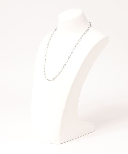 Adoon plain(アドーンプレーン)の「kutirlune/マットチェーンネックレス(ネックレス・メンズ・シルバー・FREE)」の6枚目の写真