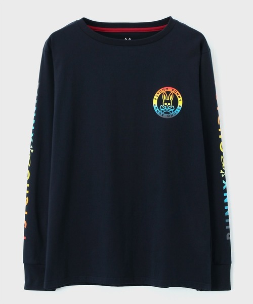 パステルグラデーションロゴ ロングtシャツ Tシャツ カットソー Psycho Bunny サイコバニー のファッション通販 Zozotown