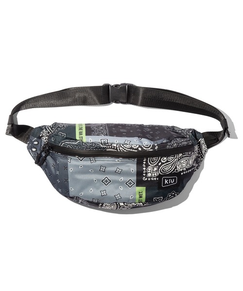 KiU（キウ）の「ウォータープルーフボディバッグ（ボディバッグ/ウエストポーチ・メンズ・カラフル/ホワイト系その他/ブルー系その他/グレー系その他/ベージュ系その他・FREE）」の11枚目の写真