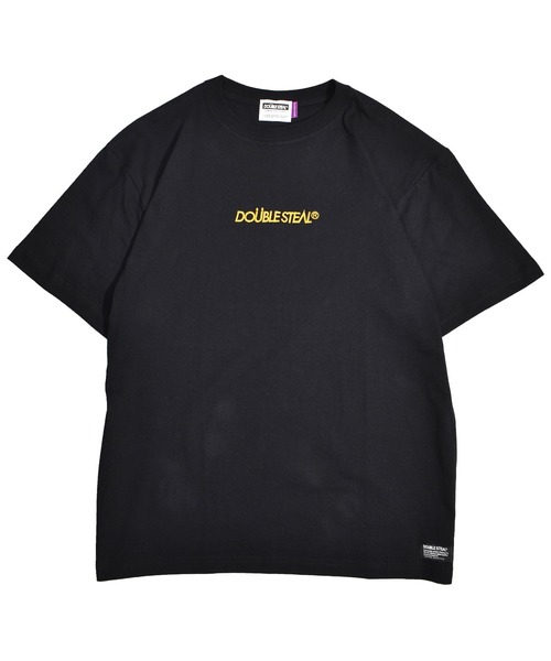 DOUBLE STEAL(ダブルスティール)の「Same Color LOGO TEE(Tシャツ/カットソー・メンズ・ブラック/キャメル/ベージュ/グレー/ホワイト・MEDIUM/X-LARGE/LARGE)」の3枚目の写真