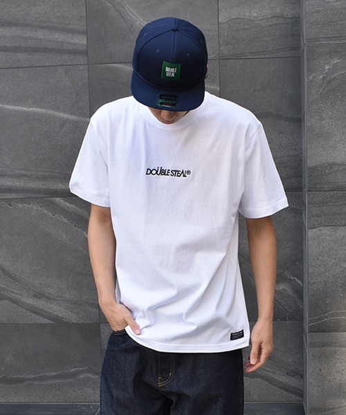 DOUBLE STEAL(ダブルスティール)の「Same Color LOGO TEE(Tシャツ/カットソー・メンズ・ブラック/キャメル/ベージュ/グレー/ホワイト・MEDIUM/X-LARGE/LARGE)」の11枚目の写真