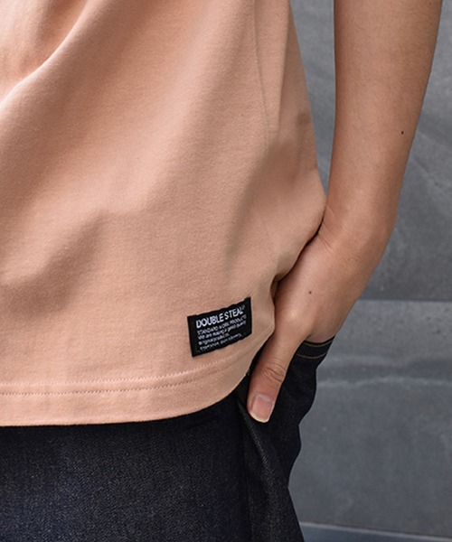 DOUBLE STEAL(ダブルスティール)の「Same Color LOGO TEE(Tシャツ/カットソー・メンズ・ブラック/キャメル/ベージュ/グレー/ホワイト・MEDIUM/X-LARGE/LARGE)」の20枚目の写真