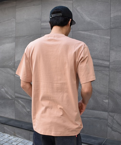 DOUBLE STEAL(ダブルスティール)の「Same Color LOGO TEE(Tシャツ/カットソー・メンズ・ブラック/キャメル/ベージュ/グレー/ホワイト・MEDIUM/X-LARGE/LARGE)」の22枚目の写真