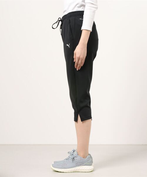 PUMA（プーマ）の「プーマ PUMA トレーニング 3/4 パンツ（その他パンツ・レディース・ブラック/コバルトブルー・M/S/XL/L）」の4枚目の写真