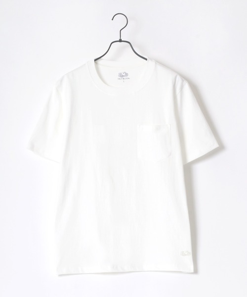 FRUIT OF THE LOOM(フルーツオブザルーム)の「FRUIT OF THE LOOM/フルーツオブザルーム HEAVY WEIGHT/ヘビーウェイト 無地 クルーネック ポケット 半袖Tシャツ/1P パックT/レディース メンズ(Tシャツ/カットソー・メンズ・ホワイト/ブラック・S/M/L/XL)」の7枚目の写真