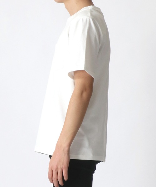 FRUIT OF THE LOOM(フルーツオブザルーム)の「FRUIT OF THE LOOM/フルーツオブザルーム HEAVY WEIGHT/ヘビーウェイト 無地 クルーネック ポケット 半袖Tシャツ/1P パックT/レディース メンズ(Tシャツ/カットソー・メンズ・ホワイト/ブラック・S/M/L/XL)」の16枚目の写真