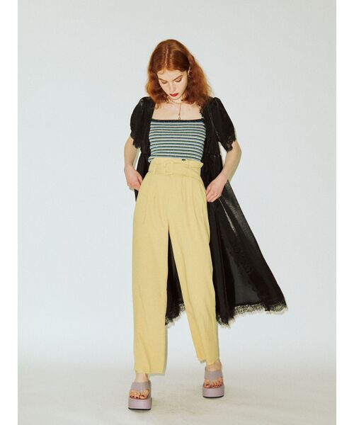 jouetie(ジュエティ)の「プラットフォームビーチサンダル(サンダル・レディース・アイボリー/ブラック/パープル・M/L)」の6枚目の写真