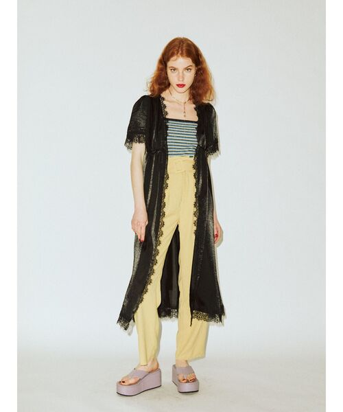 jouetie(ジュエティ)の「プラットフォームビーチサンダル(サンダル・レディース・アイボリー/ブラック/パープル・M/L)」の4枚目の写真