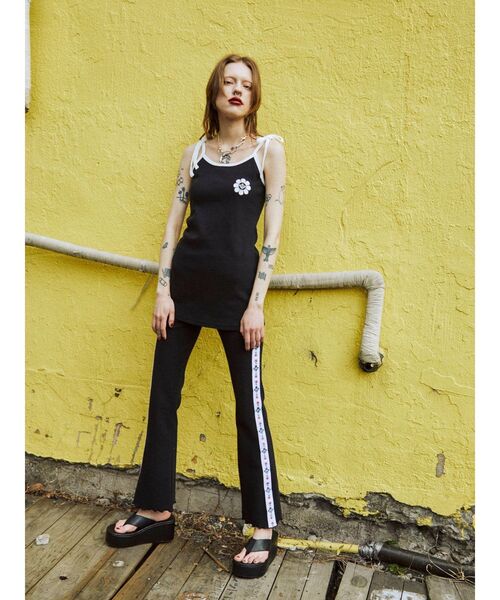 jouetie(ジュエティ)の「プラットフォームビーチサンダル(サンダル・レディース・アイボリー/ブラック/パープル・M/L)」の10枚目の写真