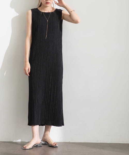 セール サテンプリーツマキシワンピース ワンピース Bohmal ボマール のファッション通販 Zozotown