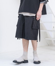 Damask Jacquard Parachute Short Pants/ダマスクジャガードパラシュート ショートパンツ