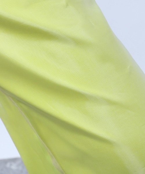 HARE（ハレ）の「リバーシブルシアーレイヤードパンツ(HARE)（スラックス・レディース・ブラック/イエロー・FREE）」の9枚目の写真