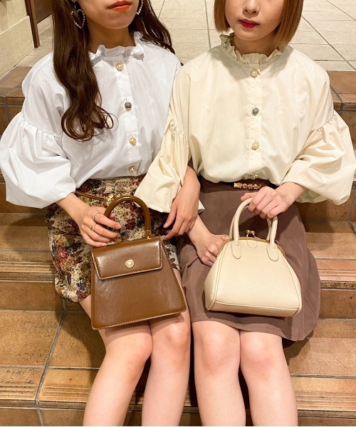 apres jour(アプレジュール)の「イロイロボタンフリルハイネックブラウス【ZOZOTOWN限定アイテム】(シャツ/ブラウス・レディース・アイボリー/オフホワイト/ピンクベージュ・フリー/X-LARGE)」の11枚目の写真