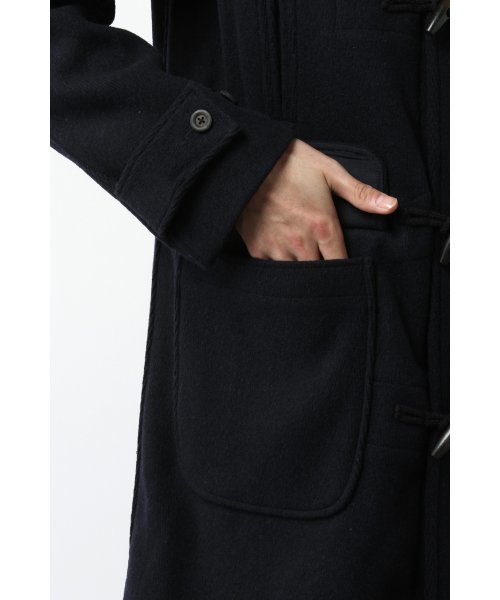 ivory court(アイボリーコート)の「◆ヘリンメルトンロングダッフルコート(ダッフルコート・メンズ・ネイビー/キャメル・36/38/40)」の12枚目の写真