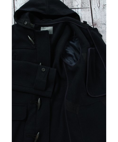 ivory court(アイボリーコート)の「◆ヘリンメルトンロングダッフルコート(ダッフルコート・メンズ・ネイビー/キャメル・36/38/40)」の5枚目の写真