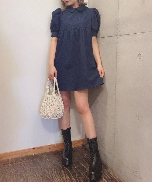 セール Wego 2wayデニムシャツワンピース ワンピース Wego ウィゴー のファッション通販 Zozotown