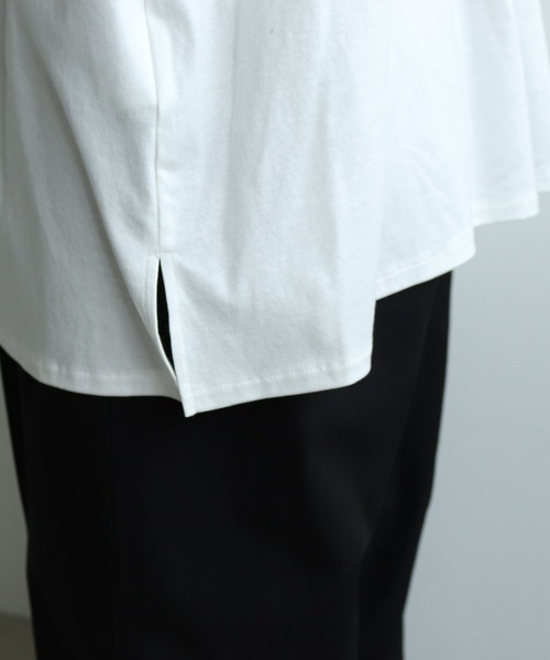 yuni（ユニ　）の「《2021 early autumn 》クルクルテープ刺繍 パフスリーブプルオーバー（Tシャツ/カットソー・レディース・ホワイト/ブラック・FREE）」の15枚目の写真