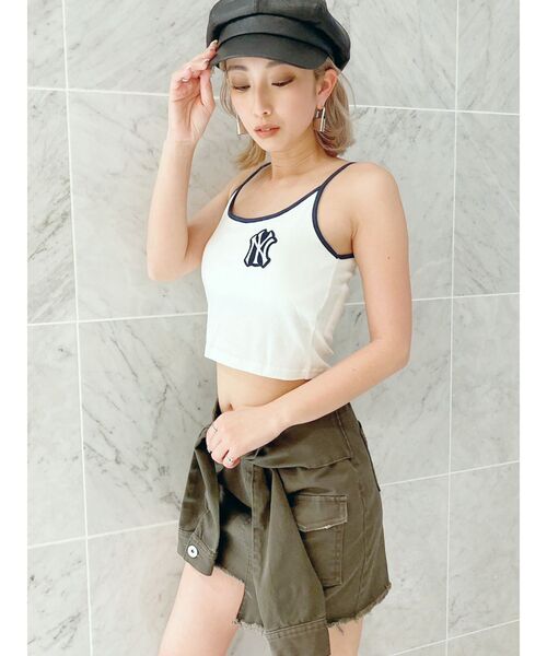 GYDA(ジェイダ)の「ウエストマークアシンメトリースカートライクショーパン(スカート・レディース・チャコールグレー/ベージュ・FREE)」の11枚目の写真