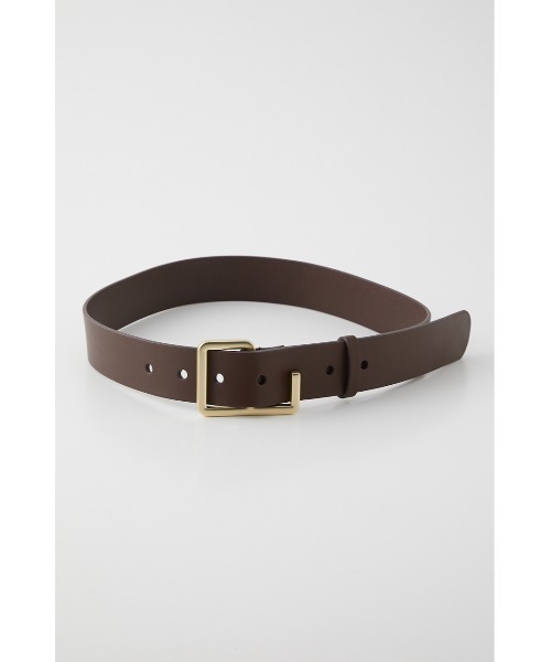 SLY(スライ)の「GEOMETRY BUCKLE BELT/ベルト(ベルト・レディース・ブラック/ブラウン・FREE)」の1枚目の写真