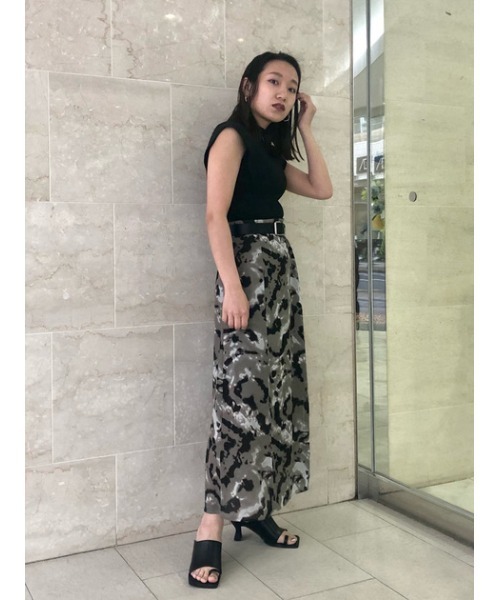 SLY(スライ)の「GEOMETRY BUCKLE BELT/ベルト(ベルト・レディース・ブラック/ブラウン・FREE)」の15枚目の写真