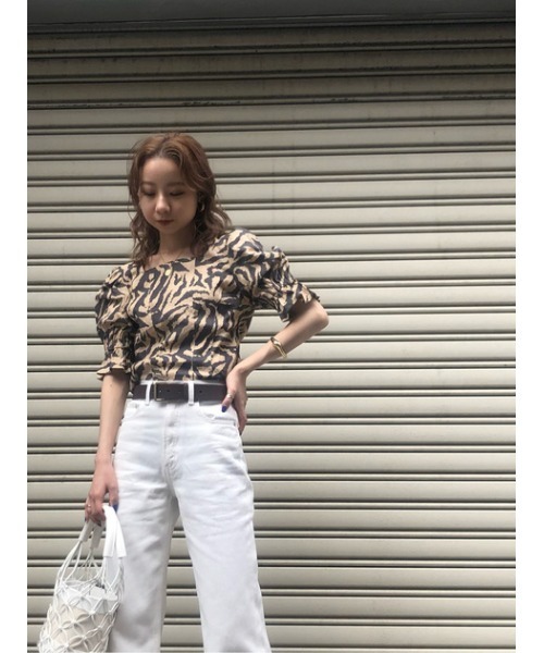 SLY(スライ)の「GEOMETRY BUCKLE BELT/ベルト(ベルト・レディース・ブラック/ブラウン・FREE)」の17枚目の写真