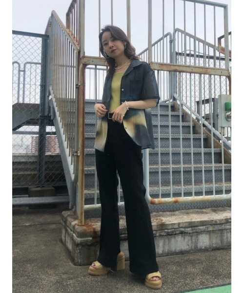 SLY(スライ)の「GEOMETRY BUCKLE BELT/ベルト(ベルト・レディース・ブラック/ブラウン・FREE)」の20枚目の写真